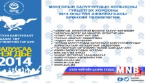МЗХ 2014 оны төлөвлөгөөгөө нээлттэй болголоо