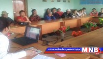 Хүдэр сумын өндөр настнууд сургалтад хамрагдлаа