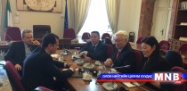 Нийслэлийн Засаг дарга бөгөөд Улаанбаатар хотын захирагч Э.Бат-Үүл Ром хотод ажиллаж байна