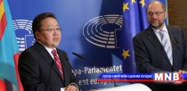 Монгол Улсын Ерөнхийлөгч Ц.Элбэгдоржийн Франц улсад хийсэн ажлын айлчлалаас...
