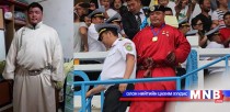 Арслан Э.Оюунболд цолны найрандаа цагаан дээлээр гангарна