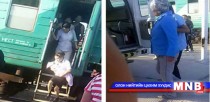 Галт тэргэнд мэндэлсэн Б.Ган-Эрдэм хүүд үнэ төлбөргүй зорчих эрх бэлэглэлээ