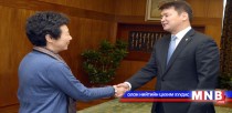 Ерөнхий сайд Бүх Хятадын Ардын Төлөөлөгчдийн Их хурлын Байнгын хорооны дэд даргыг хүлээн авч уулзлаа