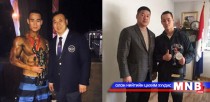Д.Ариунцацрал бодибилдингийн тэмцээнээс мөнгөн медаль хүртэв