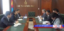 МХЕГ-ын дарга Ц.Шаравдорж Зам тээврийн сайдтай уулзлаа