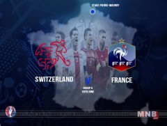 ЕВРО-2016: Швейцарь-Францын шигшээ багуудын тоглолт /Шууд/ 