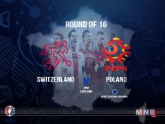 ЕВРО-2016: Швейцарь-Польш /шууд/