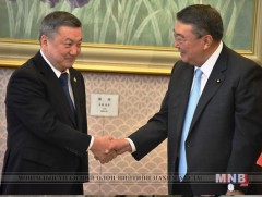 З.Энхболд Японы парламентын Төлөөлөгчдийн танхимын даргатай уулзалт хийв