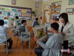 “Төгс ханамж” урлангийн сурагчид үзэсгэлэнгээ нээлээ