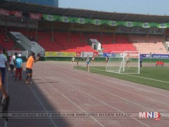 Олимпийн эрх аваад буй Л.Отгонбаяр, Б.Мөнхзаяа нар МБАТ-ий спортын наадамд оролцлоо