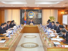 Засгийн газрын анхдугаар хуралдаан боллоо