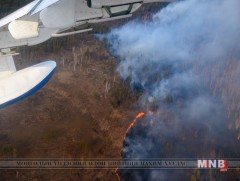 Байгаль нуурын хойд талд түймэр унтраагүй байна