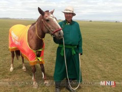 Х.Энхтайваны Буурал халзан морь тод магнай болж, торгон жолоогоо өргүүллээ
