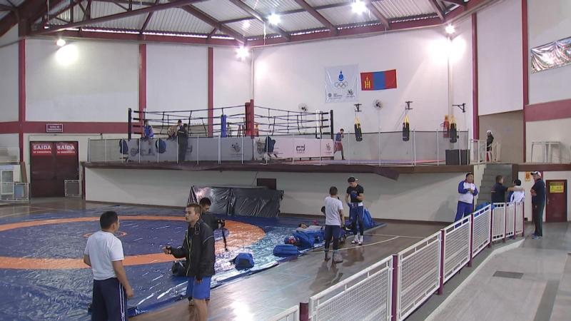 Монголын баг тамирчид Волта-Редонда хотод