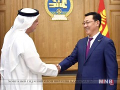 Ерөнхий сайд Ж.Эрдэнэбат Арабын Нэгдсэн Эмират Улсын Ерөнхийлөгчийн зөвлөхийг хүлээн авч уулзлаа