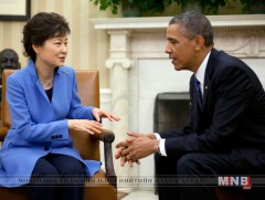 АНУ, Өмнөд Солонгосын төрийн тэргүүнүүд уулзлаа 