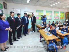 Ерөнхий сайд Ж.Эрдэнэбат “Буянт-Ухаа” цогцолбор сургуулийн хичээлийн шинэ жилийн нээлтэд оролцлоо