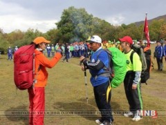 Нийслэлийн иргэд спорт явган аяллаар өрсөлдөв