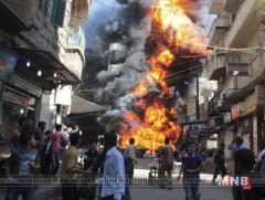 Сирийн Алеппо хот дахин агаарын цохилтод өртлөө