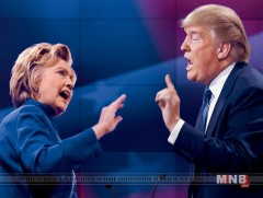 Трамп, Хиллари нарын сүүлчийн халз мэтгэлцээн болж өндөрлөлөө