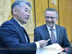 Ж.Энхбаяр ХБНГУ-ын Холбооны Аюулгүй байдлын бодлогын академийн төлөөлөгчдийг хүлээн авч уулзав