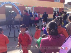 Хөвсгөл аймгийн Шинэ-Идэр сум 150 хүүхдийн шинэ цэцэрлэгтэй боллоо