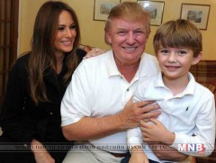 АНУ-ын шинэ тэргүүн хатагтай хүүгийнхээ хамт хэсэг хугацаанд 