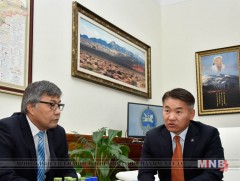 Байнгын хорооны дарга Ж.Энхбаяр Казахстан улсын элчин сайдыг хүлээн авч уулзлаа  