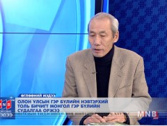 Т.Намжил: Орчин цагийн гэр бүлүүд хүүхэдтэйгээ муу харьцаж байна