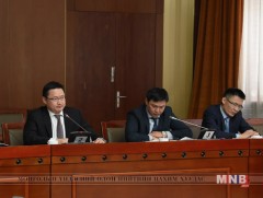 Үндэсний хөгжлийн газрын дарга Б.Баярсайхан мэдээлэл хийлээ