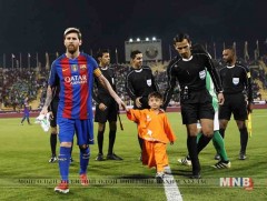 Афган хүүгийн мөрөөдөл биелэж, алдарт хөлбөмбөгчин Леонил Месситэй уулзжээ