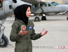 Афганистаны агаарын хүчний түүхэн дэх 2 дахь эмэгтэй нисэгч