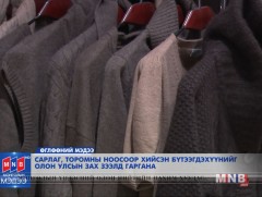 Сарлаг, Торомны ноосоор хийсэн бүтээгдэхүүнийг олон улсын зах зээлд гаргана