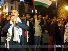 ЕАБХАБ-ын уулзалтын үеэр иргэд жагсав 