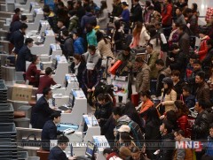 Хятадын цагаан сарын өмнөх их нүүдэл эхэллээ 