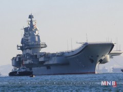 “Ляонин” хөлөг сургуулилтад  оролцохын тулд Тайванийн хоолойгоор дайран өнгөрчээ