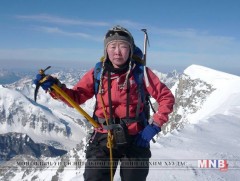 Б.Гангаамаа дэлхийн найман ноён оргилд гарсан анхны монгол уулчин боллоо