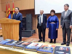 Ю.Цэдэнбалын мэндэлсний 100 жилийн ойд зориулсан таван боть номын нээлт боллоо