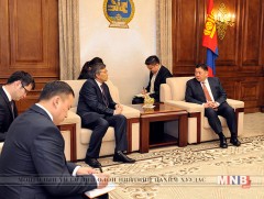  Бүгд Найрамдах Казахстан Улсын Элчин сайд К.Кобландинийг хүлээн авч уулзав