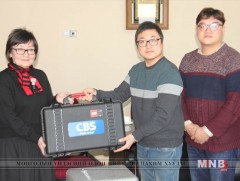 “CBS” телевизийн хамт олон нэн шаардлагатай тоног төхөөрөмж гардууллаа