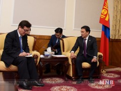 УИХ-ын гишүүн Б.Батзориг БНСУ-ын Элчин сайдыг хүлээн авч уулзлаа