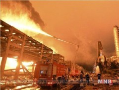 БНХАУ-ын химийн үйлдвэрт гал гарсан бичлэг цахим ертөнцөөр ихээхэн тархаж байна 