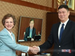 УИХ-ын Тамгын газрын Ерөнхий нарийн бичгийн дарга Ц.Цолмон АНУ-ын Элчин сайдтай уулзав