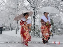 Японы баруун нутгаар 90 см хүртэл зузаан цас оржээ