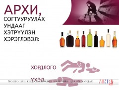 СЭРЭМЖЛҮҮЛЭГ: Архи, согтууруулах ундааг хэтрүүлэн хэрэглэвэл...