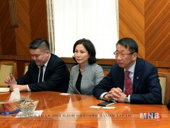 Байнгын хорооны дарга Л.Энх-Амгалан “Гранд Чайна Спортс” компанийн ерөнхийлөгчийг хүлээн авч уулзав