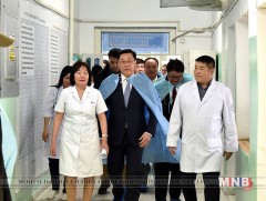 Монгол Улсын Ерөнхий сайд Говь-Алтай аймагт ажиллаж байна