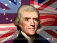 АНУ-ын тусгаар тогтнолын тунхагийг зохиогч Томас Жефферсон дөрөвдүгээр сарын 13-нд мэндэлжээ 