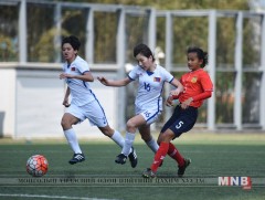 Монгол Улсын охидын шигшээ баг Ази тивийн тэмцээнээс анхны оноогоо авлаа