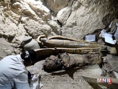 Египетийн археологчид 3,5 мянган жилийн настай занданшуулсан шарил олжээ